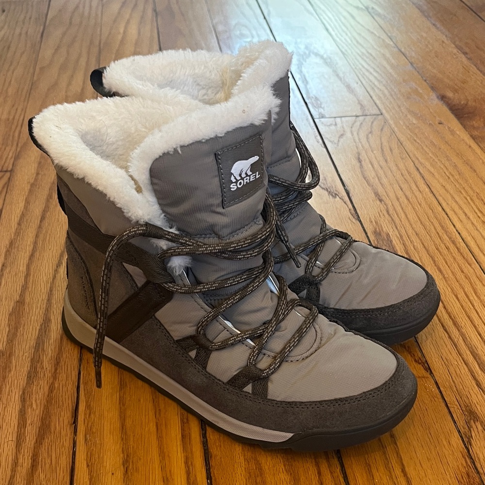 Sorel Women's Gray Winter Snow Boots